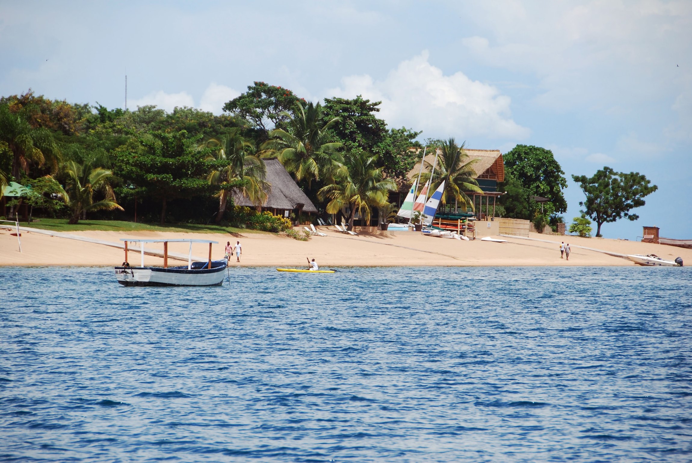 Meer mit Blick auf Strand