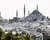 Blick über Istanbul auf die Sultan-Ahmed-Moschee
