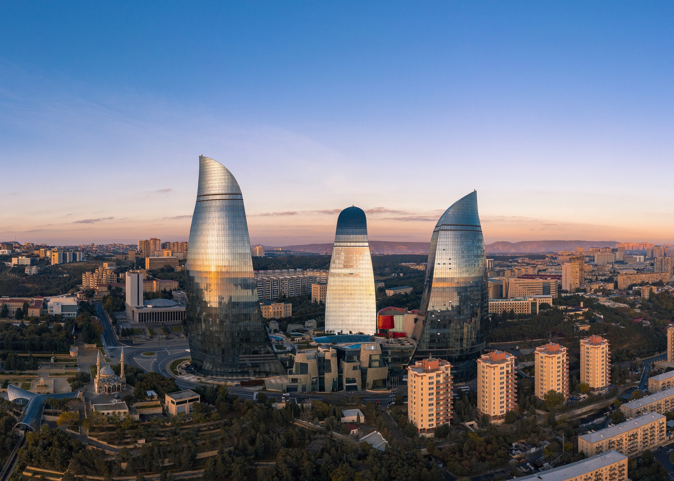 Skyline von Baku