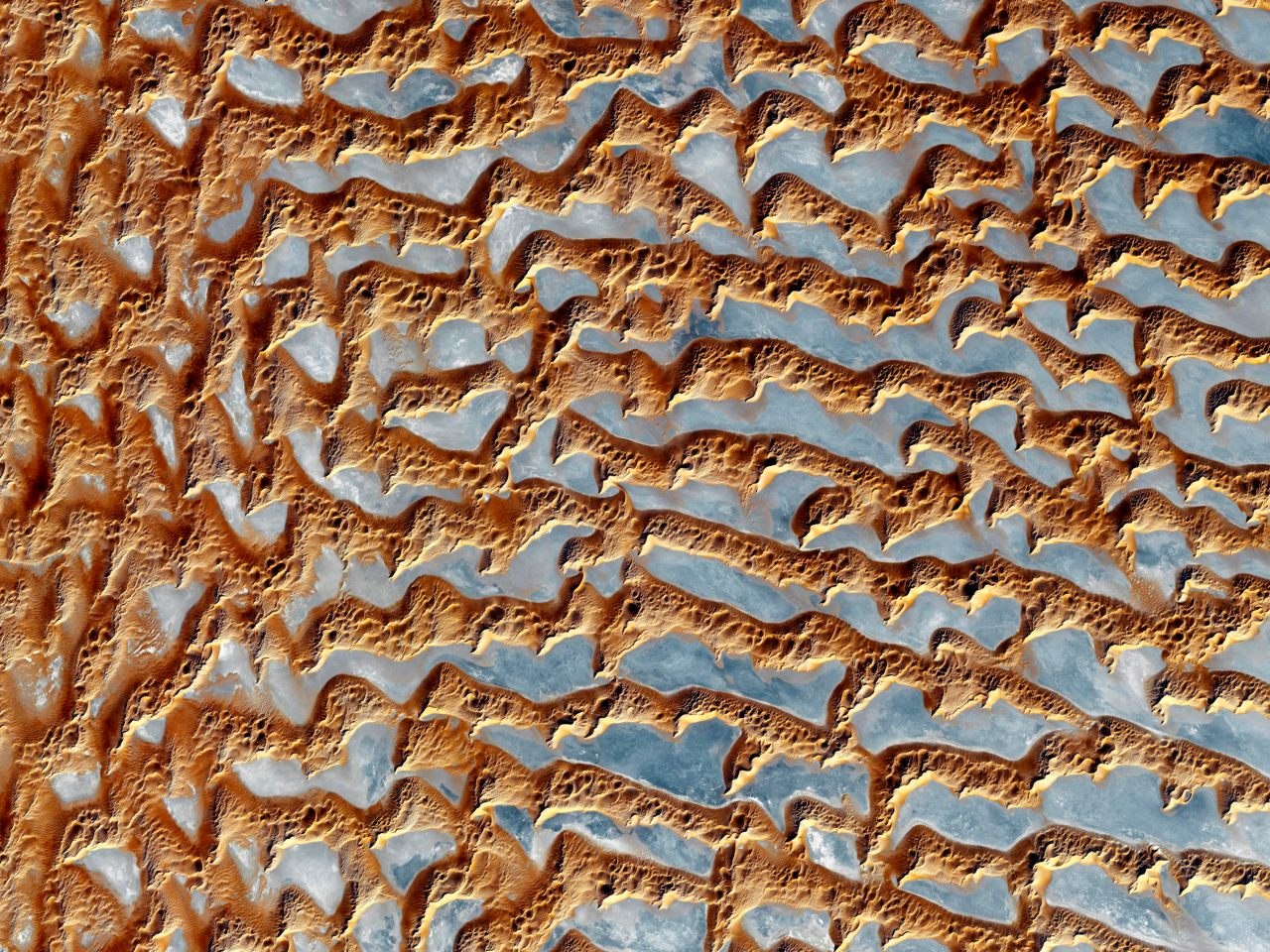 Landschaft von oben