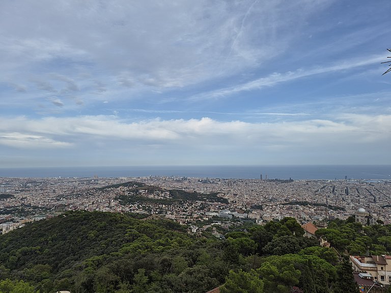 Blick vom Hausberg Tibidabo