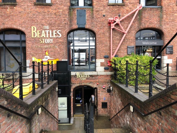 Eingang Beatles Museum